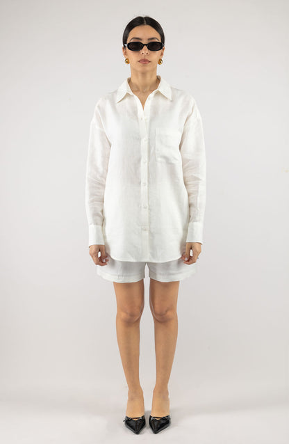 CHEMISE NOR, BLANC