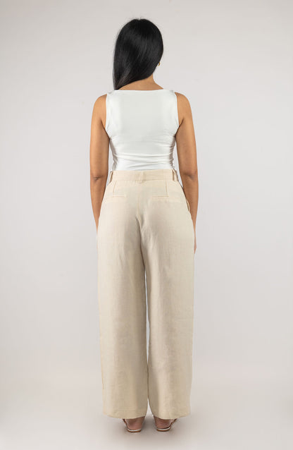 SABBIA PANTS, BEIGE