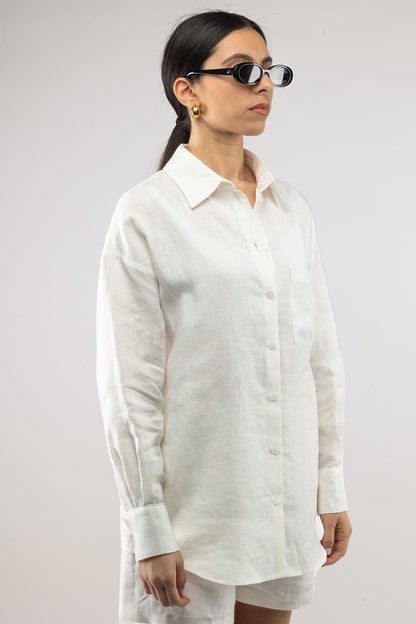 CHEMISE NOR, BLANC